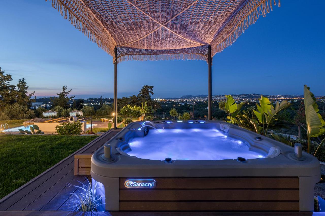 Olivenest Chania Executive Villa Perivólia Exterior foto